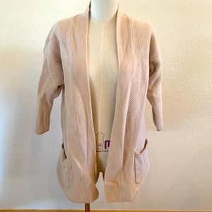 PENDELTON wool and natural fiber cozy cardigan